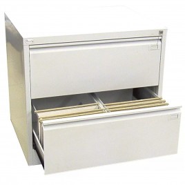 Метален двоен кардекс SZK 102 - RAL 7035 Light grey - Malow